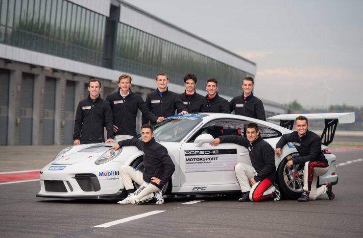 Talented youngsters pursue a professional motor racing career