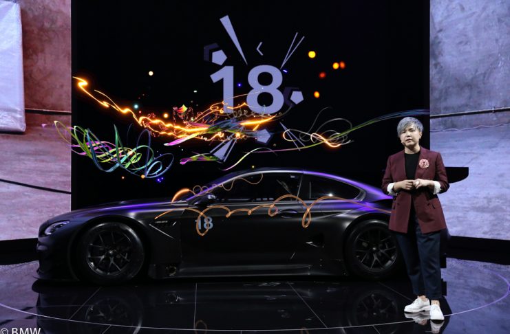 The 18th BMW Art Car makes its race debut at Macau