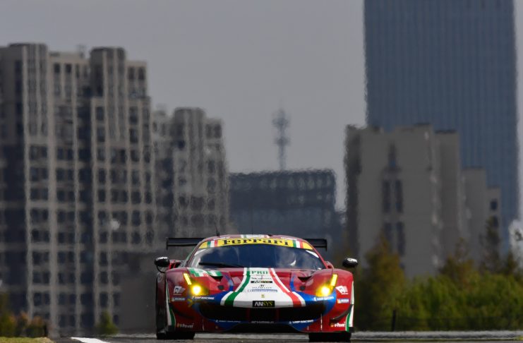 Second and third row for Ferrari at Shanghai