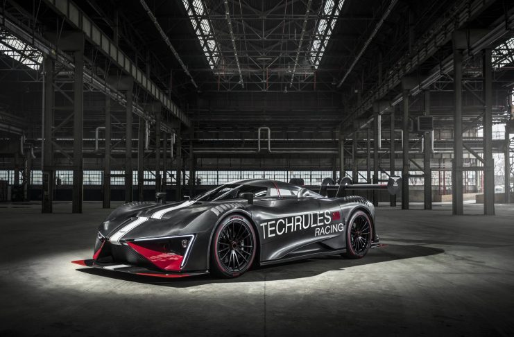 Techrules unveils Ren RS sport production design at Geneva Motor Show