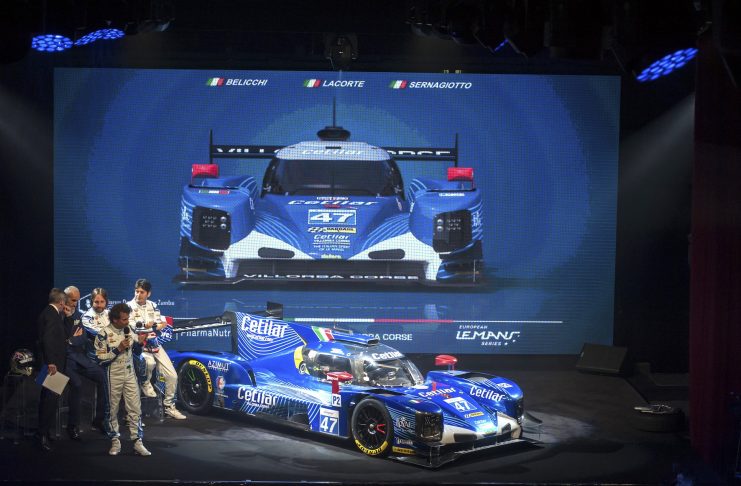 Cetilar Villorba Corse unveiled their new Dallara for Le Mans