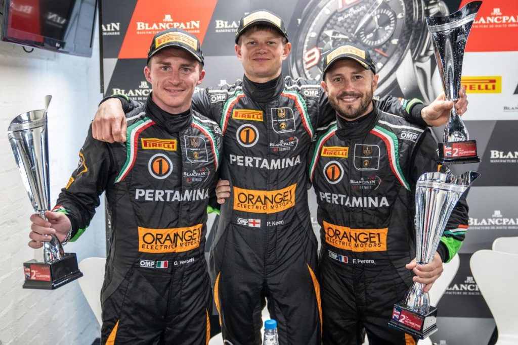 Third consecutive podium for ORANGE1 FFF Racing Team in Blancpain GT ...