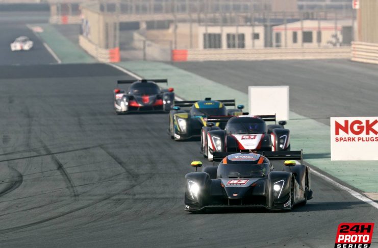 Barcelone : Trois Ginetta G57 en piste