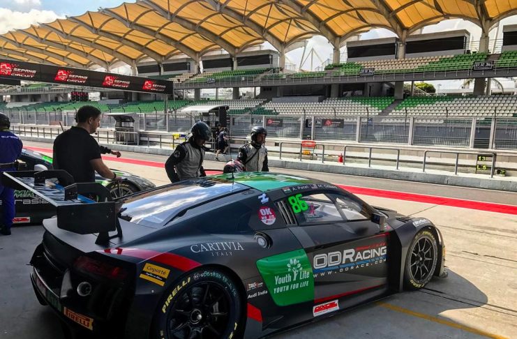 Sepang, Course 1 : Gilbert/Patel (Audi/OD Racing) sans contestation