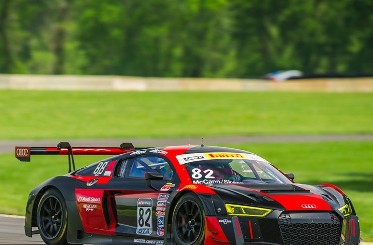 VIR, Qualifs : Mike Skeen (Audi R8 LMS) en pole position