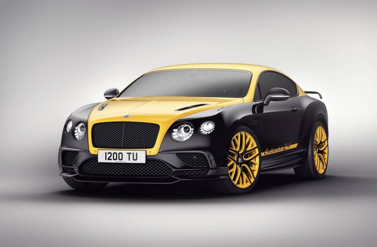 24 exemplaires de la Bentley Continental 24