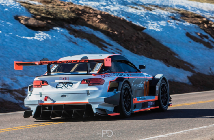 Pikes Peak : Bruno Fretin en piste sur une Mitjet couvée par Exotics Racing et Alex Prémat