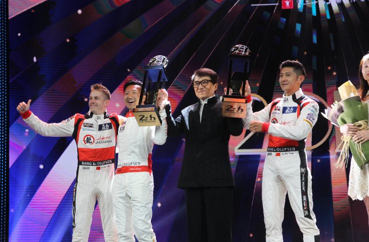 Le Jackie Chan DC Racing honoré à Shanghai