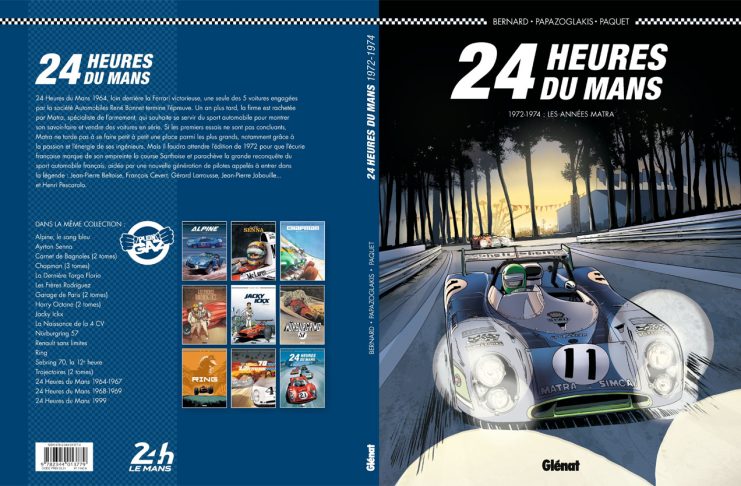 Gagnez 10 BD ‘Les 24 Heures du Mans 1972-1974 – Les Années Matra’