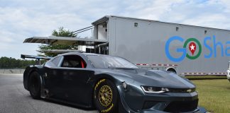 Martin Ragginger en Trans Am Series sur une Chevrolet Camaro du Burtin Racing