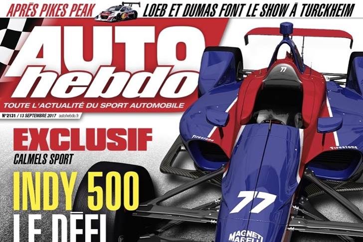 Calmels Sport avec Tristan Gommendy à Indy 500