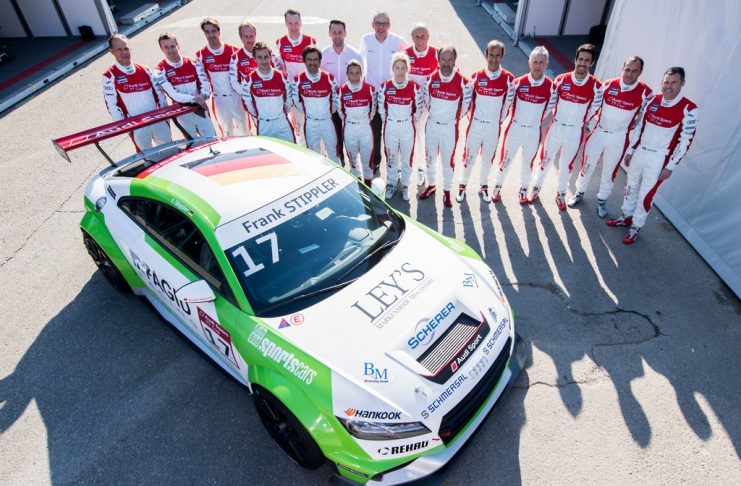 Audi TT Cup Race of Legends : Frank Stippler vainqueur pour la bonne cause