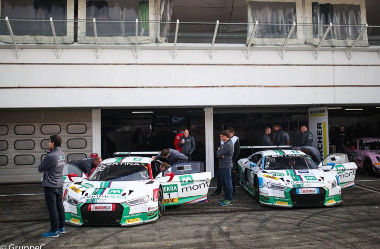 Les deux équipages Montaplast by Land Motorsport constitués