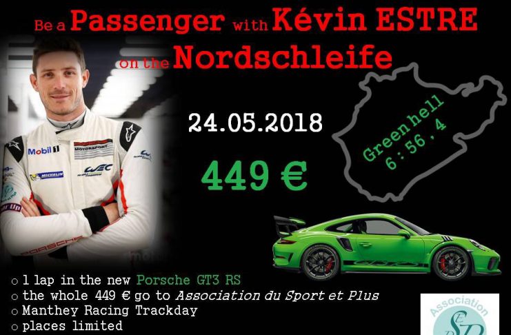 Accompagnez Kévin Estre sur la Nordschleife pour la bonne cause