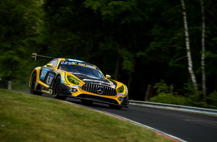 24H Nürburg, H+16 : Mercedes et Porsche dans le même tour