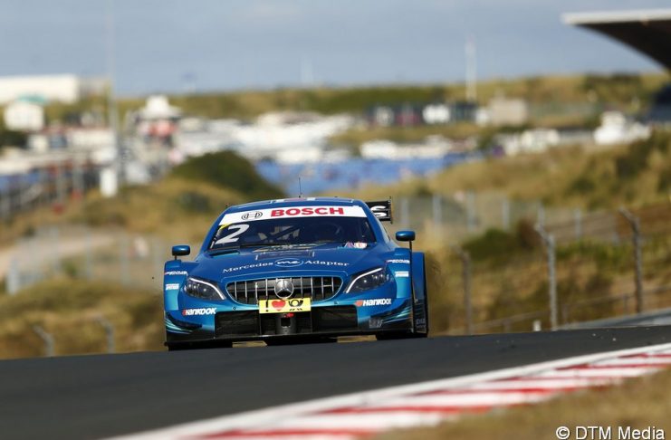 Zandvoort, Q1 : Paffett en pole devant trois autres Mercedes-AMG C63
