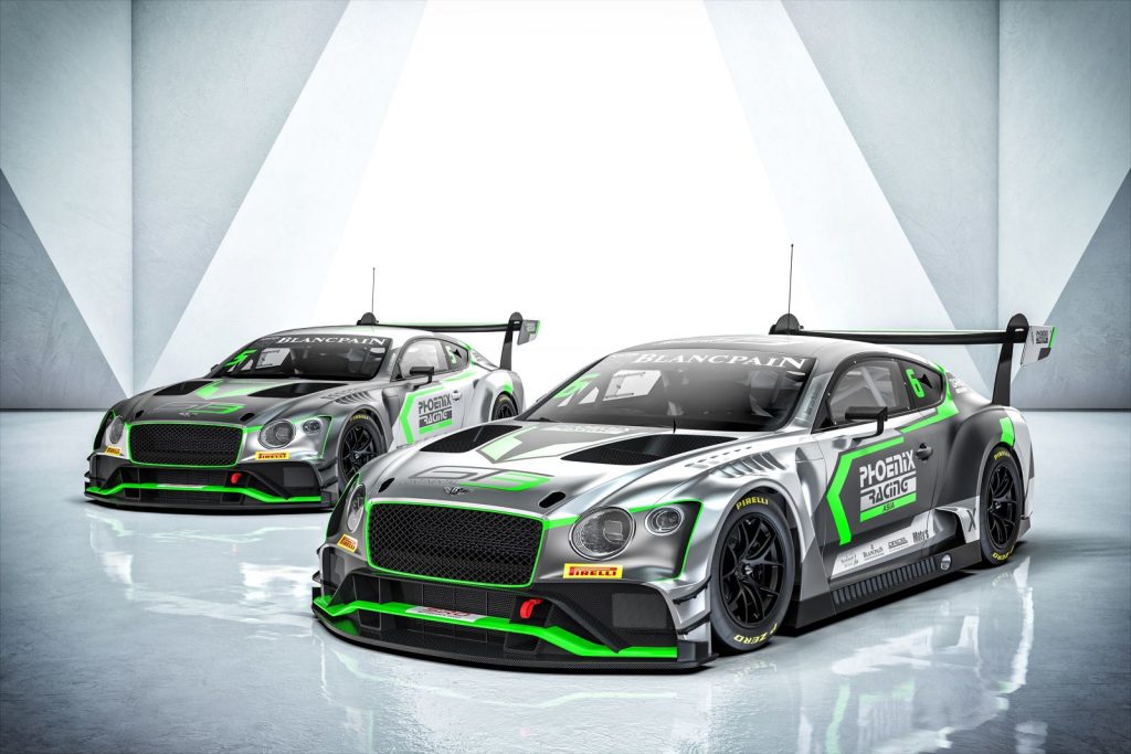 Deux Nouvelles Continental Gt3 Pour Bentley Team Phoenix Racing Asia