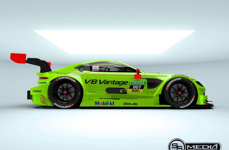 ssMedia propose un design d’Aston Martin Vantage ‘DTM’