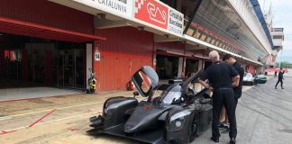 Estoril : Johnny Mowlem au départ avec une Norma M30
