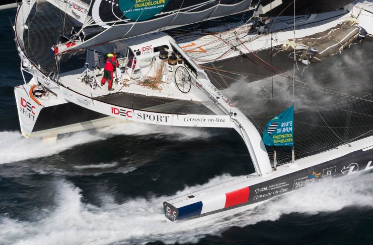 Route du Rhum : IDEC Sport et Francis Joyon à l’approche de la Guadeloupe