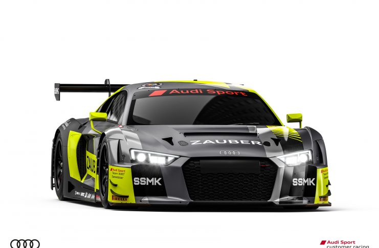 Macau : les livrées des quatre Audi R8 LMS GT3
