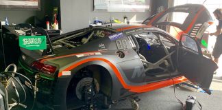 24H Dubai, Libres 2 : Mies le plus rapide avec l’Audi R8 LMS/WRT