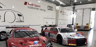 12H Bathurst : les Audi R8 LMS/Audi Sport Team Valvoline se dévoilent
