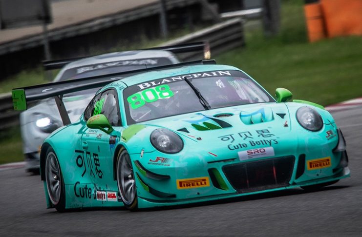 Une Porsche 911 GT3-R pour le team chinois JR-M