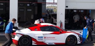 L’Audi R8 LMS GT4/Saintéloc Racing de Gachet/Debard se dévoile
