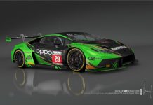 Raton Racing by Target montre les couleurs de sa Lamborghini