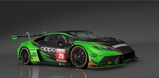 Raton Racing by Target montre les couleurs de sa Lamborghini