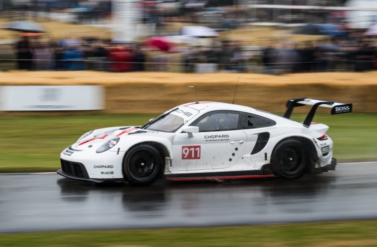 Vidéo : la nouvelle Porsche 911 RSR en action à Goodwood
