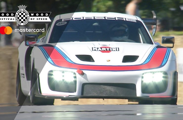 La Porsche 935 version 2019 à Goodwood