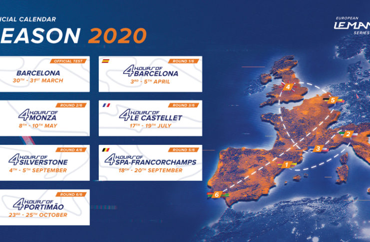 Le calendrier 2020 dévoilé…
