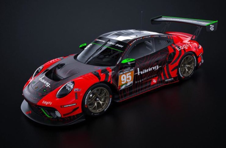 24H Dubai : la Porsche/Earl Bamber Motorsport se dévoile