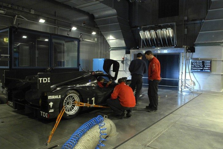 Quand Audi Sport utilisait une soufflerie climatique pour sa R18 TDI