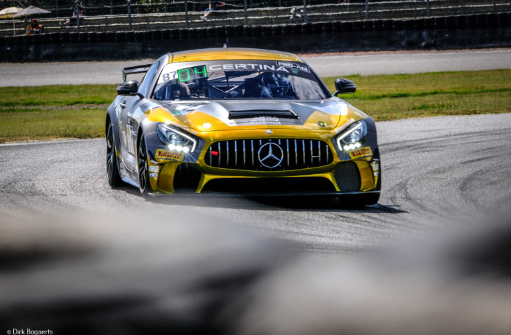 FFSA GT, Nogaro (Libres 2) : une Mercedes/AKKA-ASP devant trois Alpine