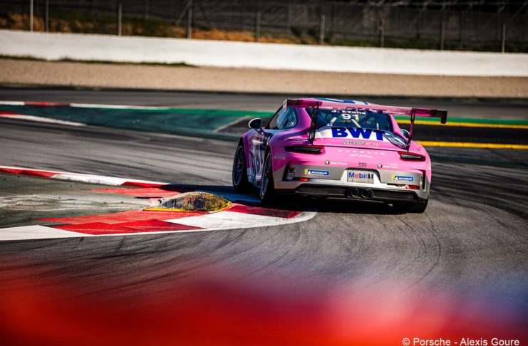 Porsche Carrera Cup France, Barcelone (C1) : victoire de Jaxon Evans (BWT Lechner Racing)