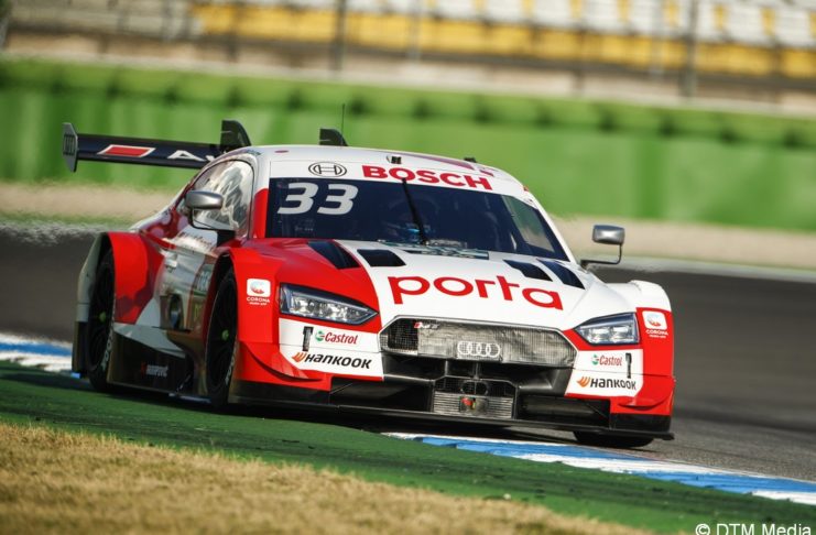 DTM, Hockenheim (Q1) : Rast et Müller (Audi) au coude-à-coude
