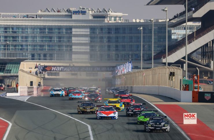 24H Dubai, H+3 : GPX Racing (Porsche) mène la danse