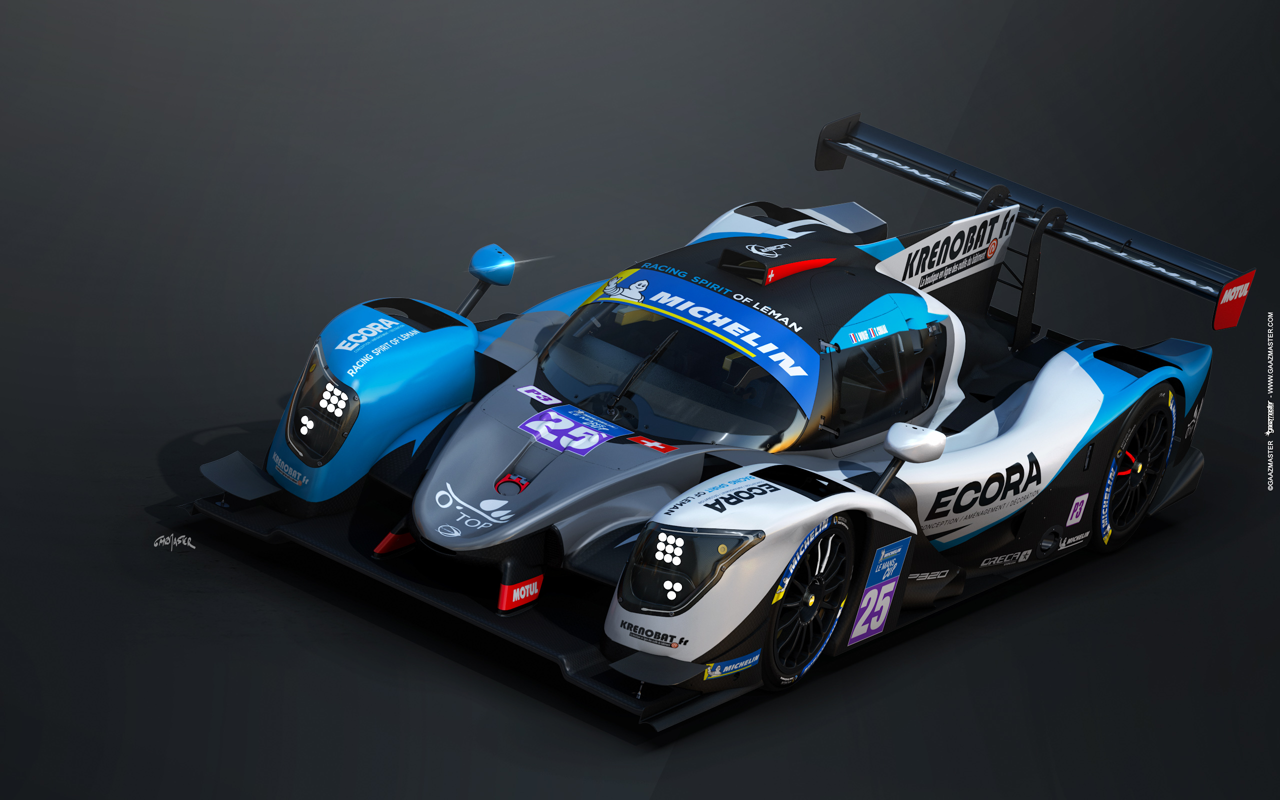 La Ligier JS P320 de Racing Spirit of Léman affiche ses couleurs