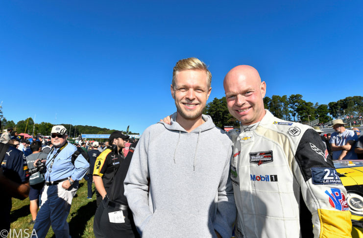 Les Magnussen père et fils chez High Class Racing au Mans !